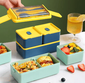 Lunch Box (1.4L)(2 Layer) - DMC Wholesale