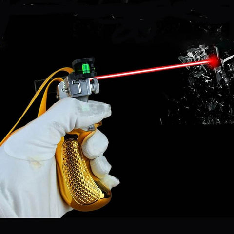 Laser Aiming Slingshot - Alt View