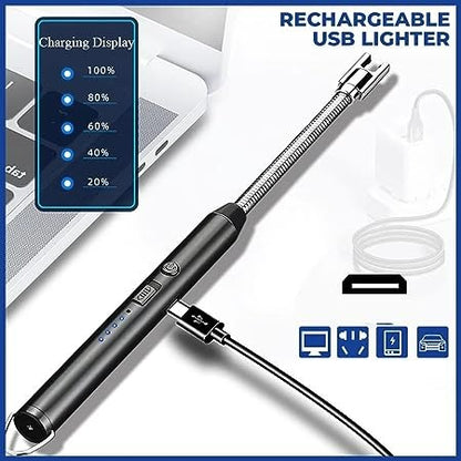 USB Electric Rechargeable Long Flexible Lighter