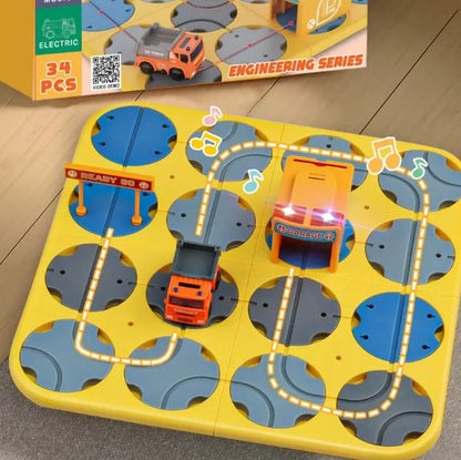 Brain Teaser Puzzles Maze Race Track (Road Works)