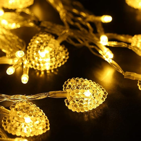 Heart String Lights (20L)(3m)(Yellow)