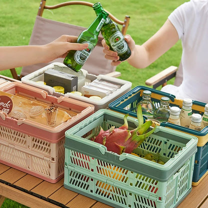 Collapsible Foldable Storage Shopping Basket