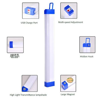 Rechargeable Portable LED Tube Light (72cm)