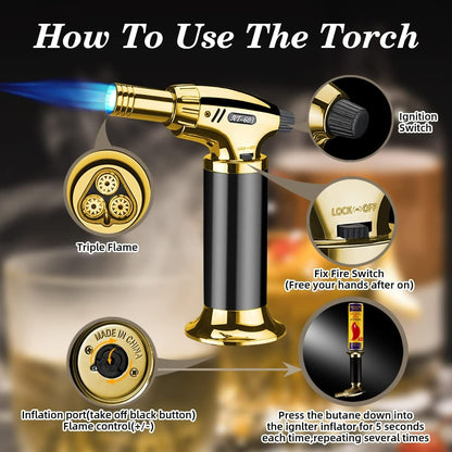 Adjustable Flame Blow Torch