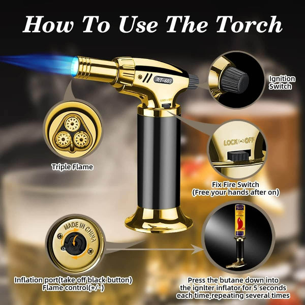 Adjustable Flame Blow Torch