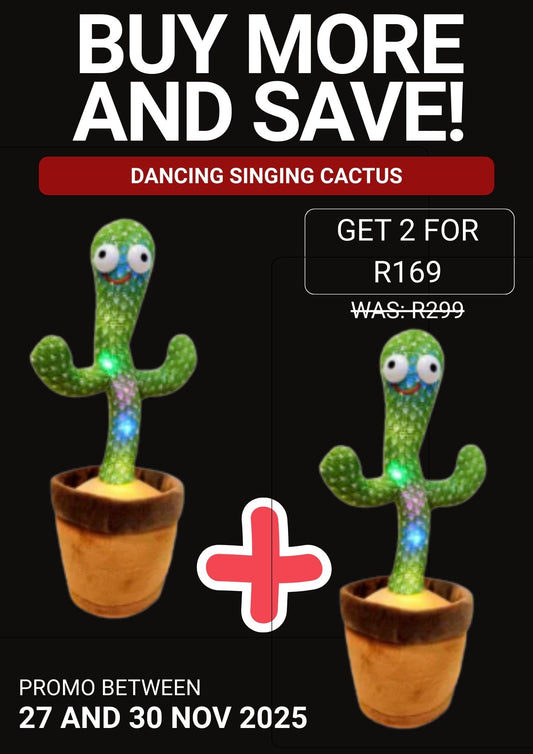 Dancing Singing Cactus Combo