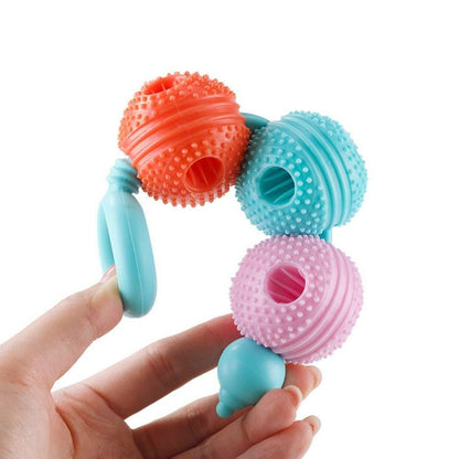 Interactive Dog Tooth Cleaning Massager Stick Toy