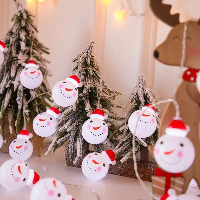 3D Decorative Snowman String Light (3m)