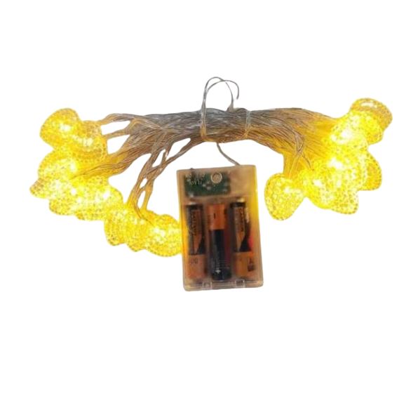 Heart String Lights (20L)(3m)(Yellow)