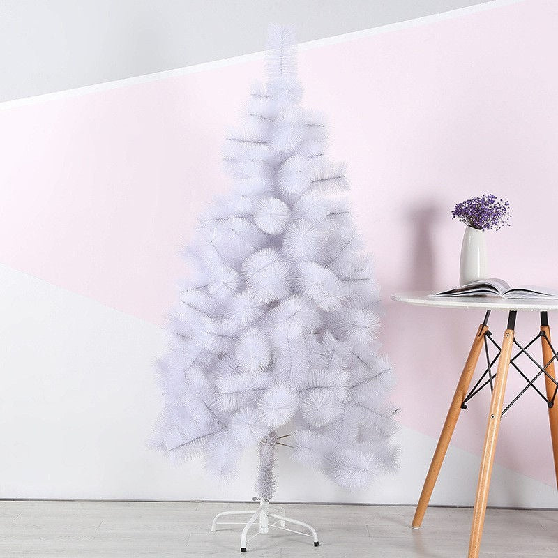 Artificial Pine Needle Christmas Tree (2.4m)(White)