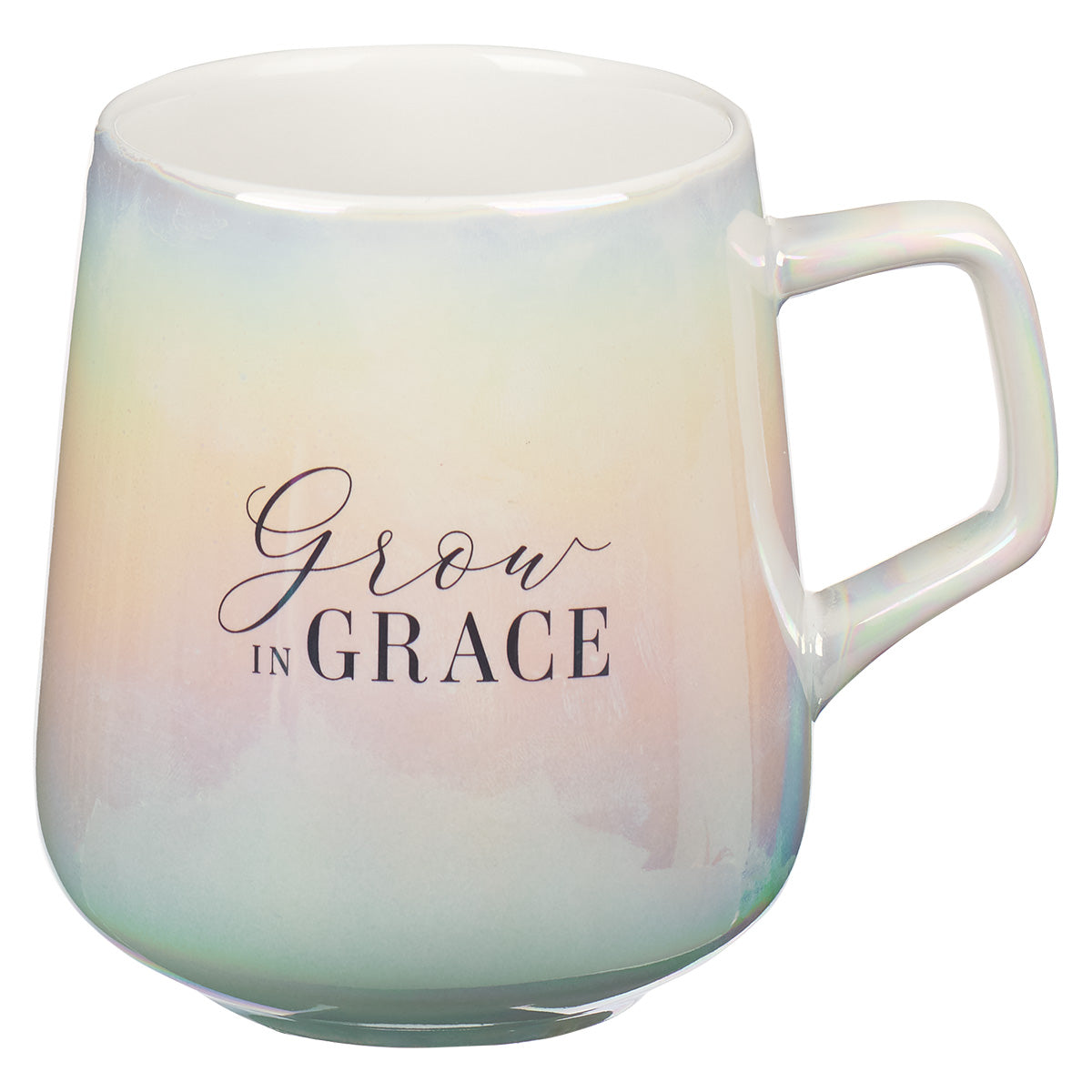 Grow In Grace Pearl Ombre Ceramic Mug