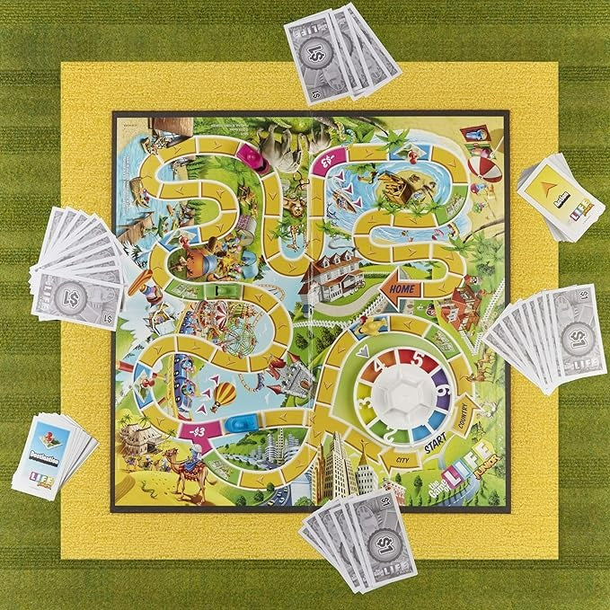 The Game of Life Junior Board Game