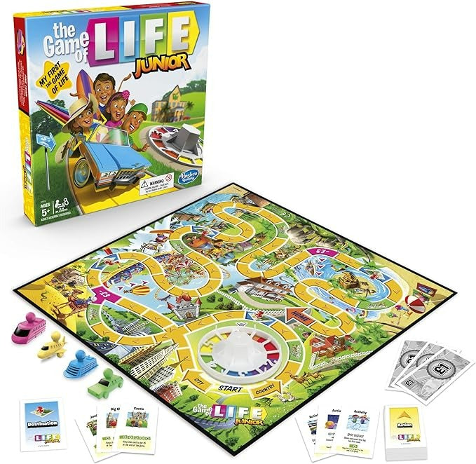 The Game of Life Junior Board Game