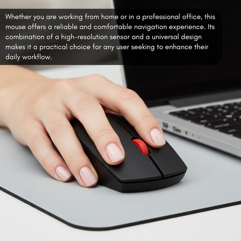 Mini Wireless Optical Mouse - Alt View