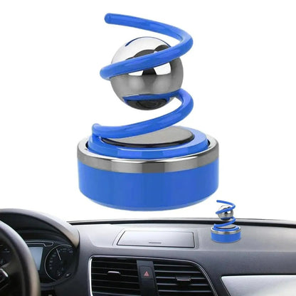 Solar Power Auto Car Rotating Air Freshener Ornament