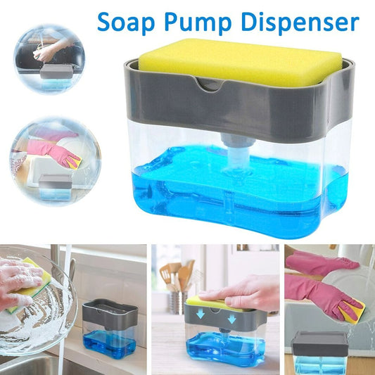 Soap Dispenser and Sponge Caddy