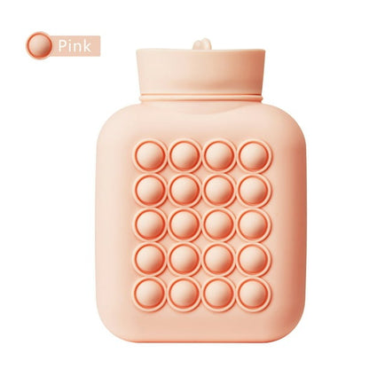 Portable Pop Hot Water Bottle Fidget Toy (500ml)