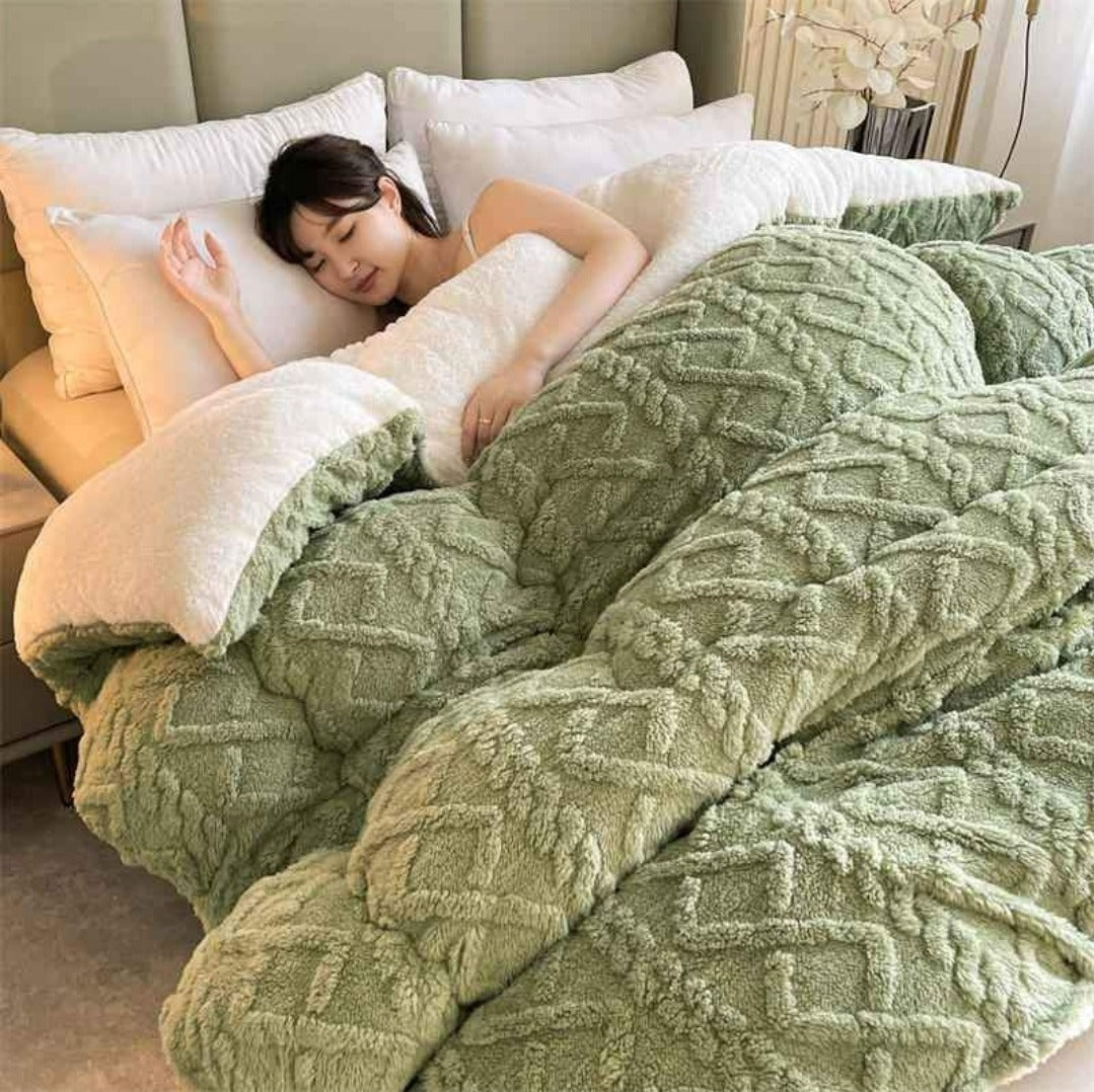 Extra Soft Plush Cashmere Comforter Set (5 pcs)