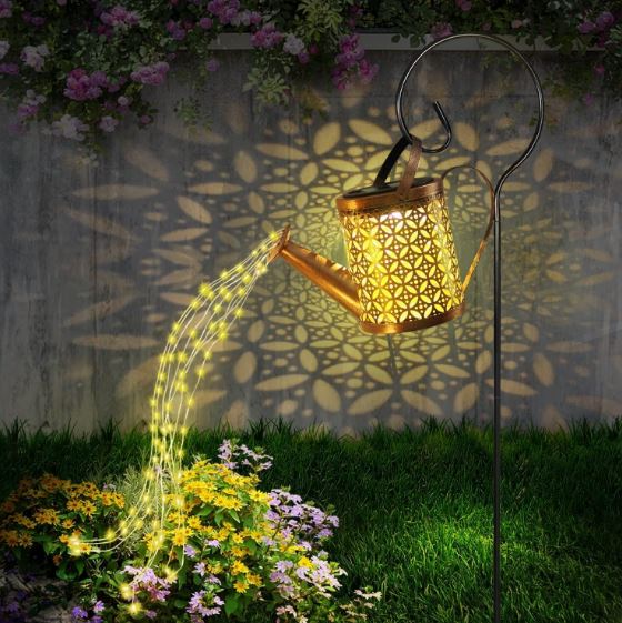 Solar Watering Can Light