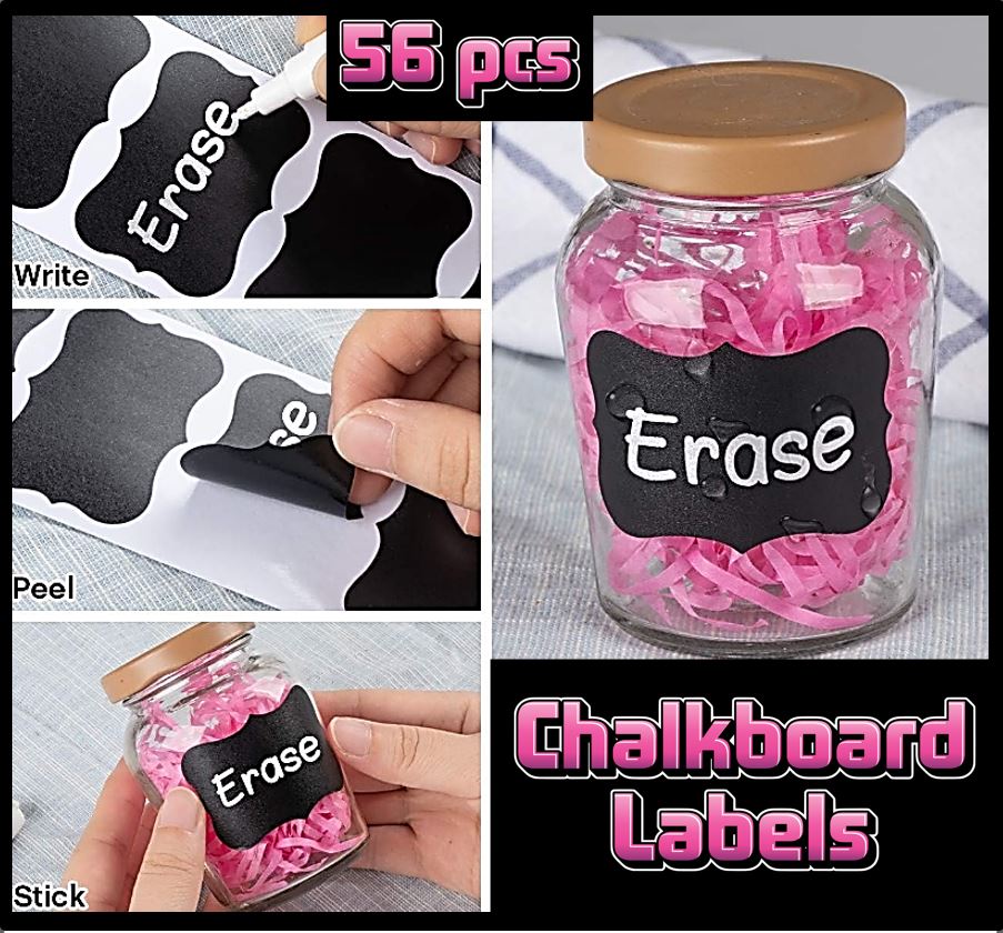 Chalkboard Labels (56pcs)