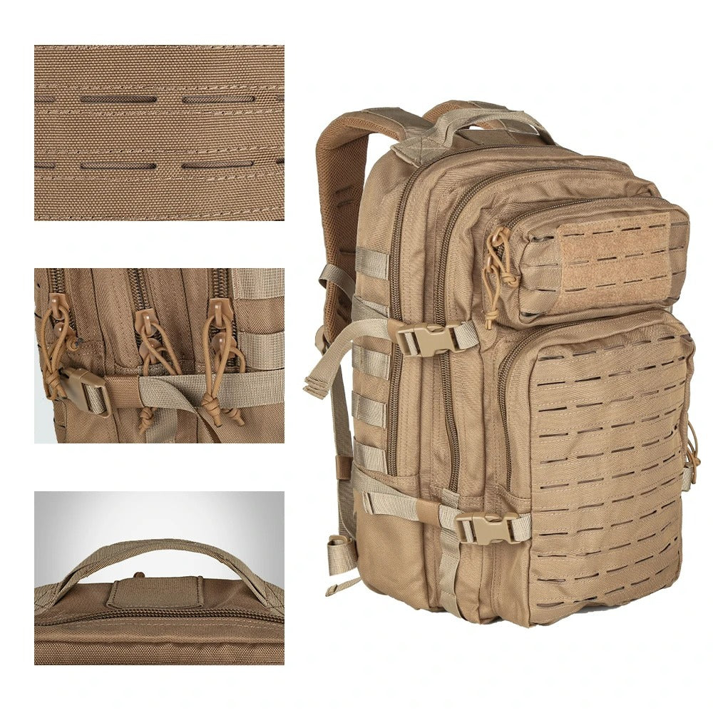 Multi-Layer Tactical Lasercut Backpack