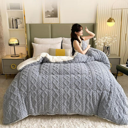 Extra Soft Plush Cashmere Comforter Set (5 pcs)