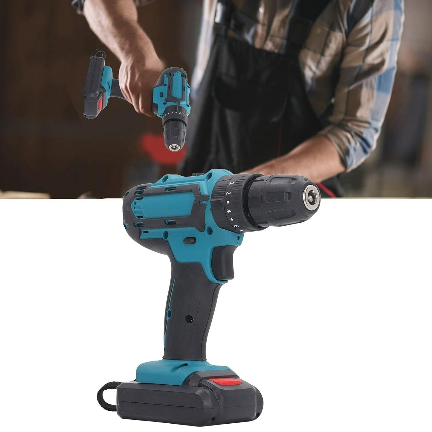 Cordless Drill Kit (2 Batteries)(24V)