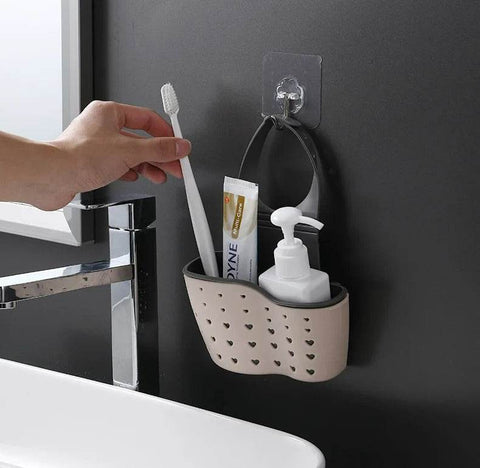 Kitchen Sink Storage Caddy (Grey) - Alt View
