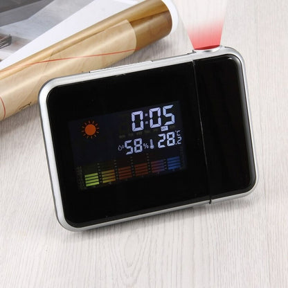 Digital Weather LCD Projector Clock