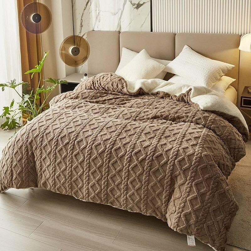 Extra Soft Plush Cashmere Comforter Set (5 pcs)