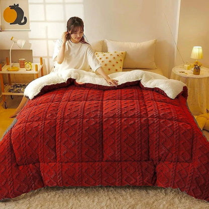 Extra Soft Plush Cashmere Comforter Set (5 pcs)