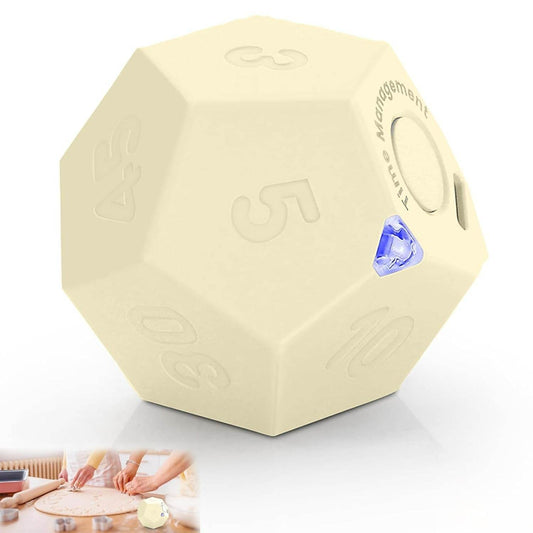 Rotating Cube Clock For Desk And Kitchen - DMC Wholesale