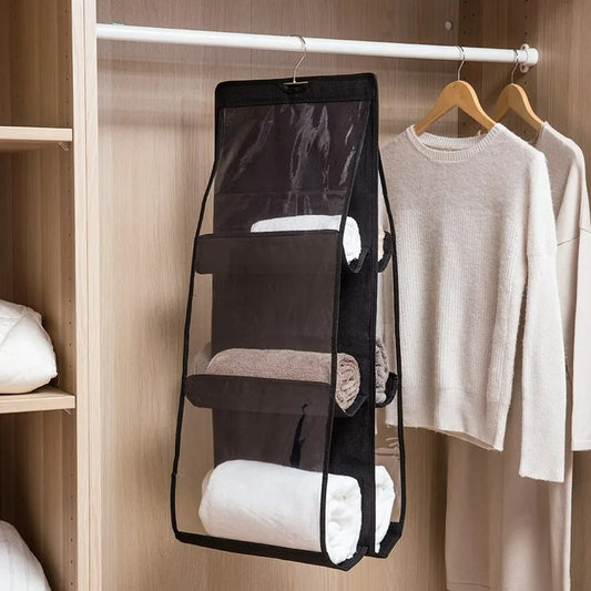 Transparent Wardrobe Storage Organiser