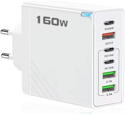 Multiport Mobile Super Fast Charger (160w)