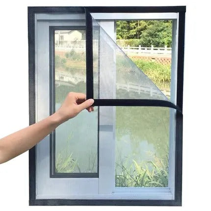 Velcro Window Screen Curtain (1.5x1.5m)