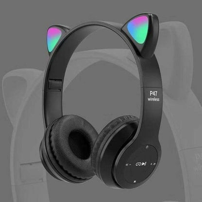 Cat Ear Wireless Rechargeable Headphones