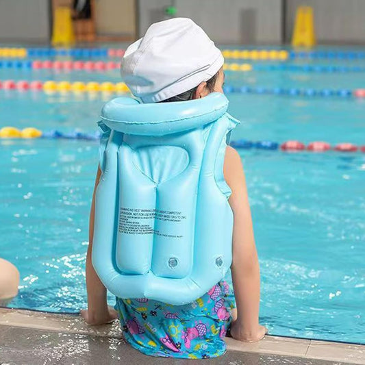 Inflatable Plastic Life Jacket Swim Vest