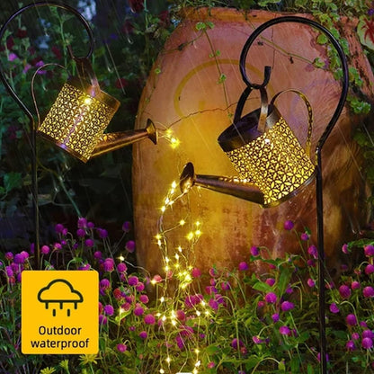 Solar Watering Can Light