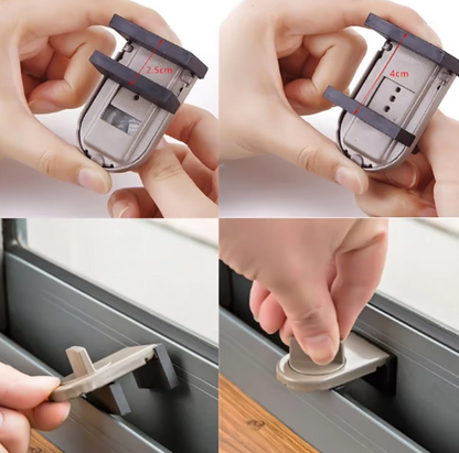 Anti-Theft Switch Sliding Door And Window Safety Lock (Each)