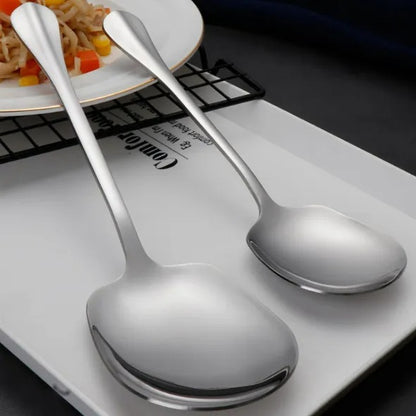 Stainless Steel Serving Spoons (6 pcs)