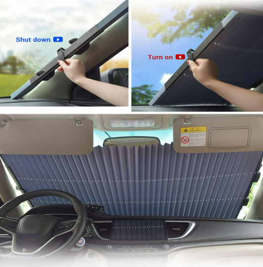 Retractable Car Sunshade