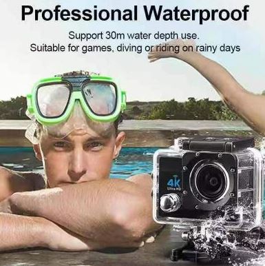 4K Ultra HD Waterproof Sport Action Camera