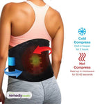 Reusable Cold Waist Compression Waist Wrap