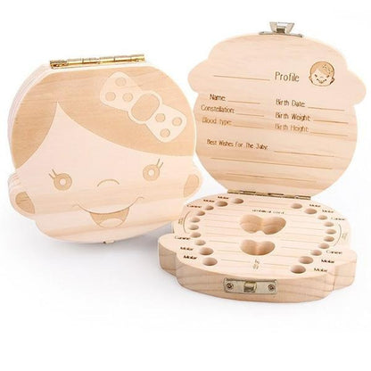 First Tooth Keepsake Box