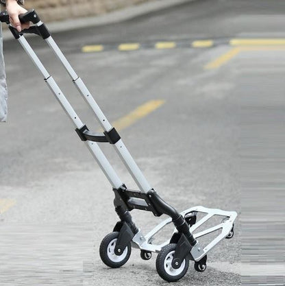 Aluminium Folding Portable Heavy Duty Push Trolley