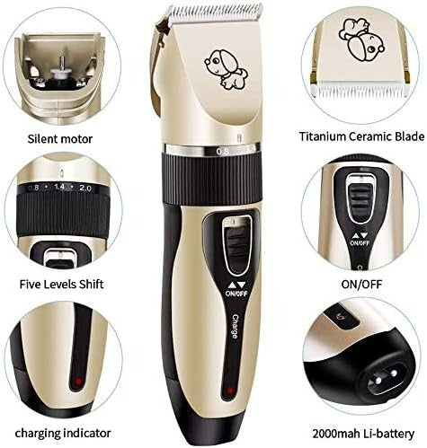 Rechargeable Pet Grooming Hair Clipper