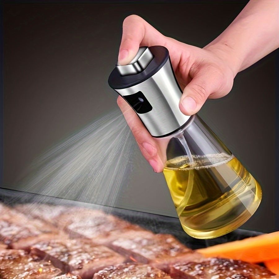 Premium Glass Oil Spray Bottle (180ml)