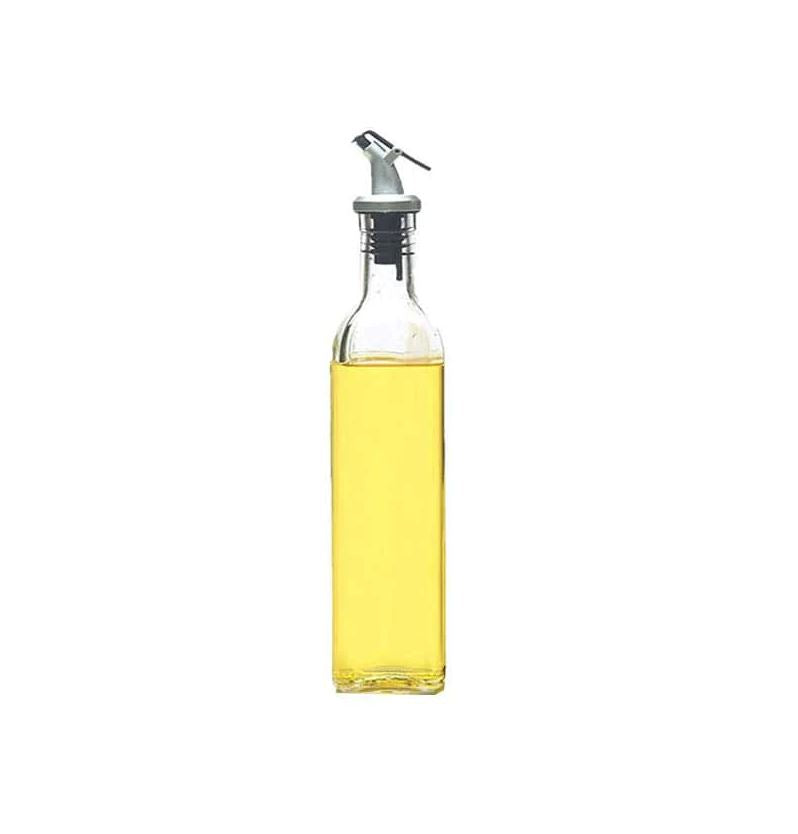 Square Glass Oil Bottle (2pcs)(500ml)