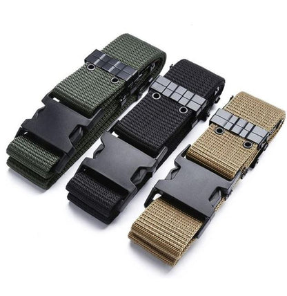 Wide Tactical Belt (Black)