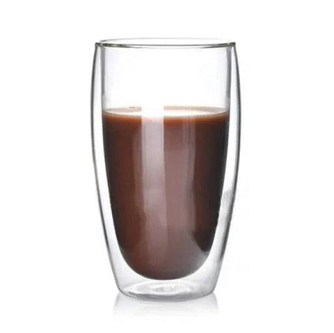 Double Walled Glass Cup (450ml) - Alt View